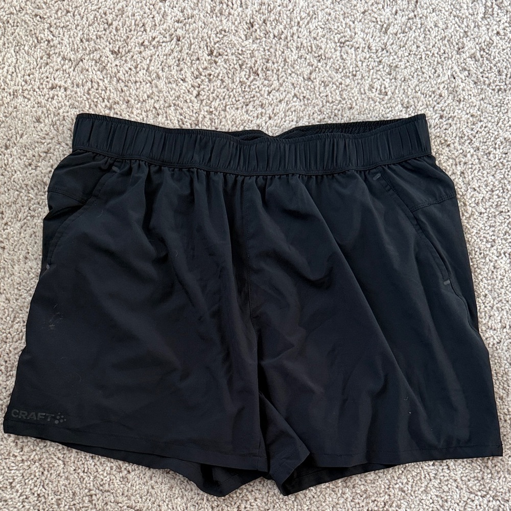 Craft Men's ADV Essence 2-in-1 Shorts 2 Black Men’s Large
